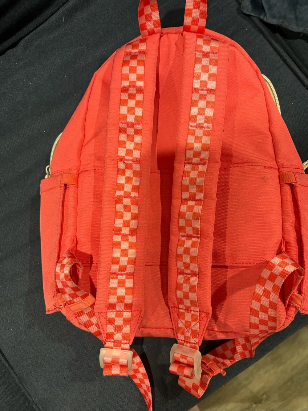 STATE Mini Kids Kane Strawberry Pattern Pink Backpack
